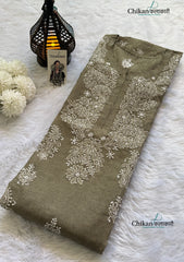 Alina Chikankari Premium Chanderi Kurti