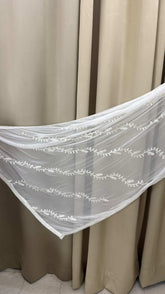 White Chiffon Dupatta