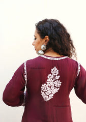 Jannat Modal Chikankari Kurti