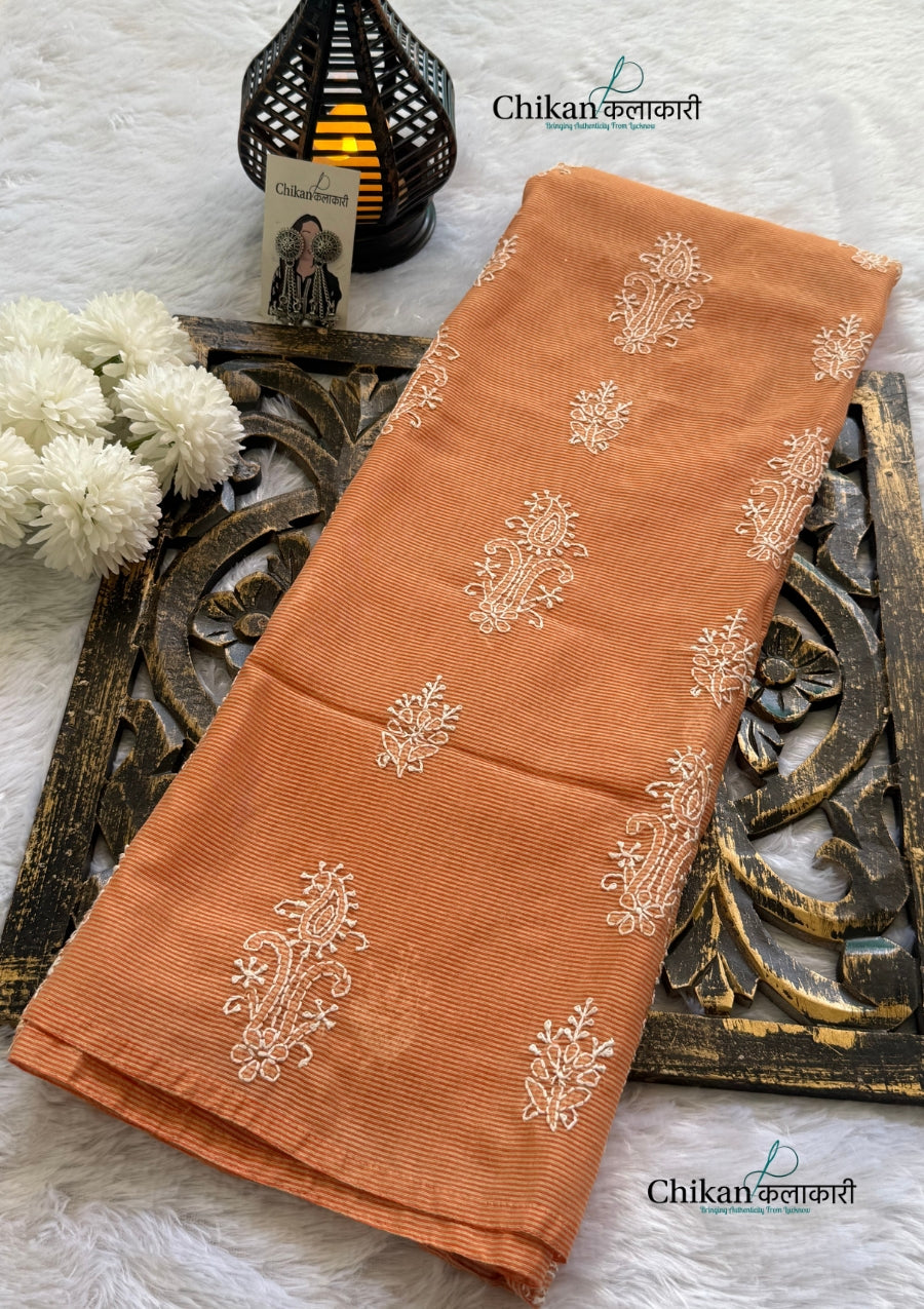 Alina Chikankari Premium Chanderi Kurti