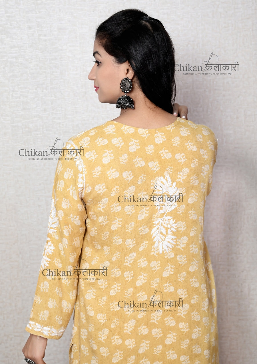 Amira Printed Rayon Chikankari Kurta | lucknow chikan kurti | lakhnavi kurta | lucknowi chikan kurti | chicken curry kurti