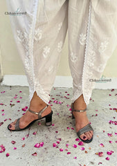 Gul Dhoti Cotton Chikankari Pants
