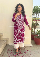 Heena Modal Chikankari Kurti