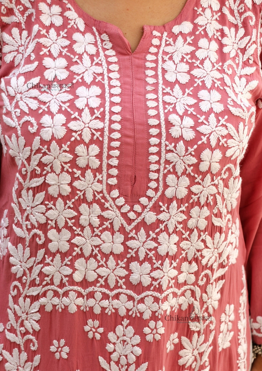 Jannat Modal Chikankari Kurti