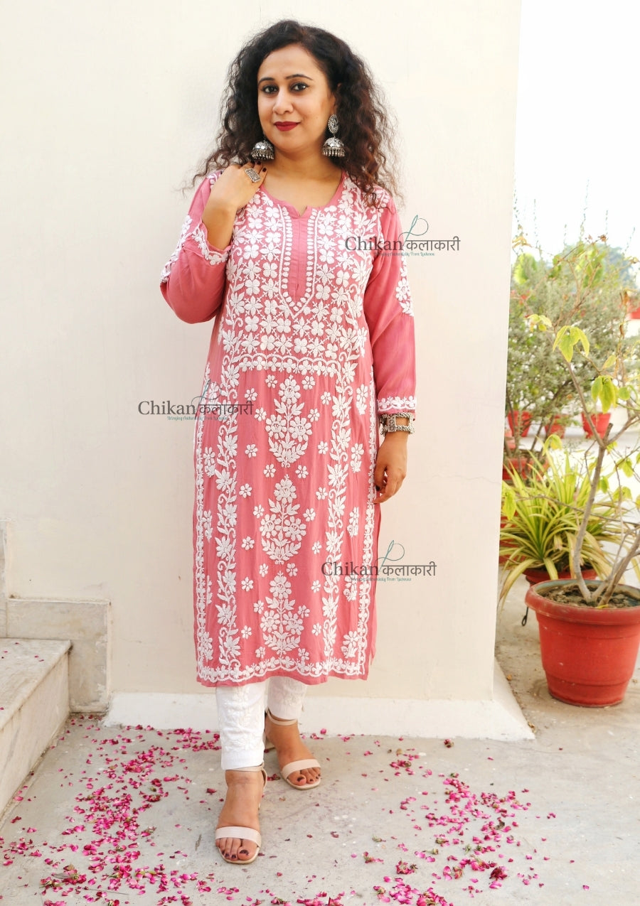 Jannat Modal Chikankari Kurti