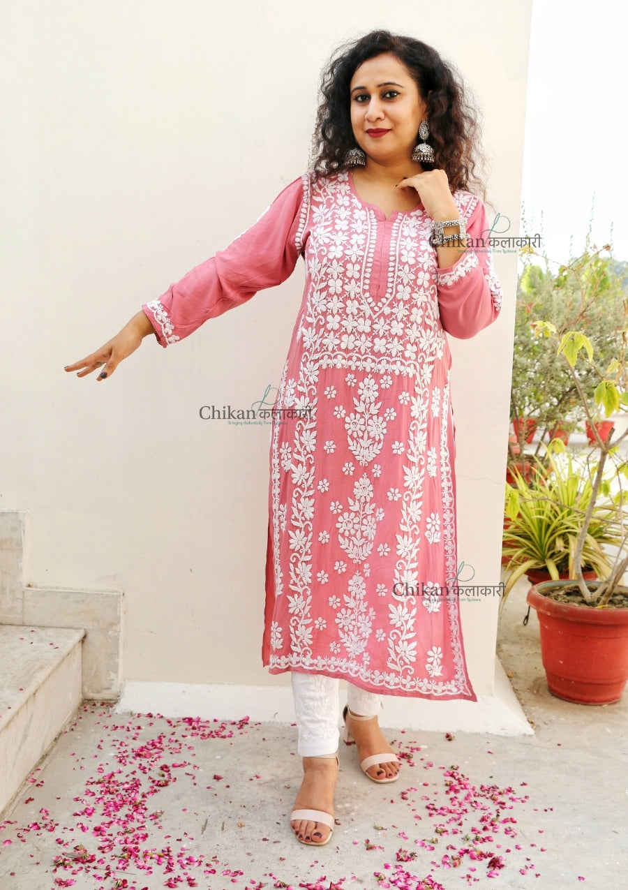 Jannat Modal Chikankari Kurti