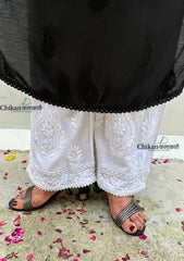 Kiara Rayon Chikankari Palazzo - Fits S- 2XL Size
