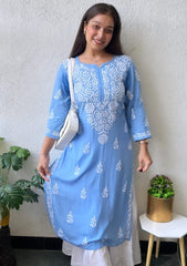 Preksha Modal Chikankari Kurti