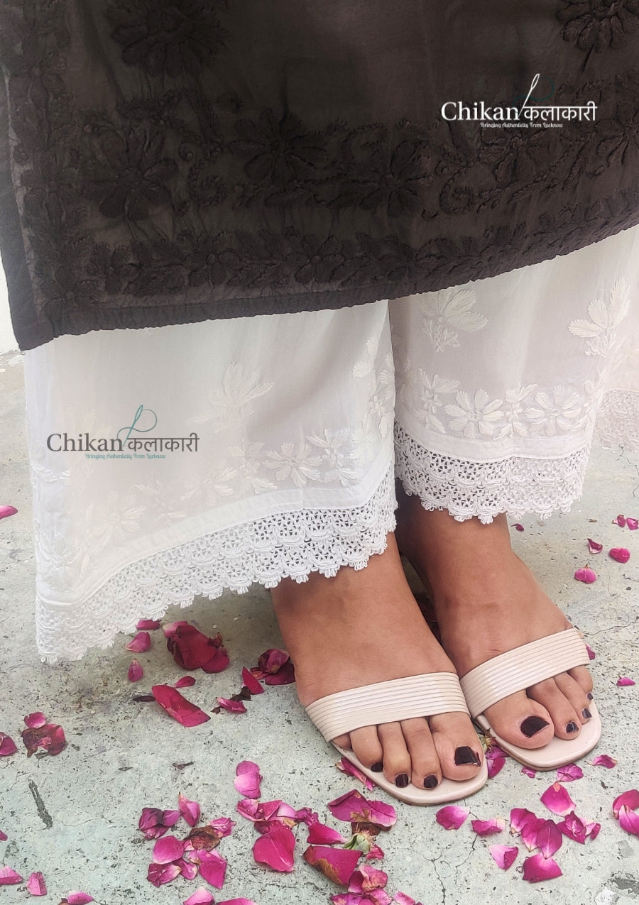 Shiza Modal Chikankari Palazzo