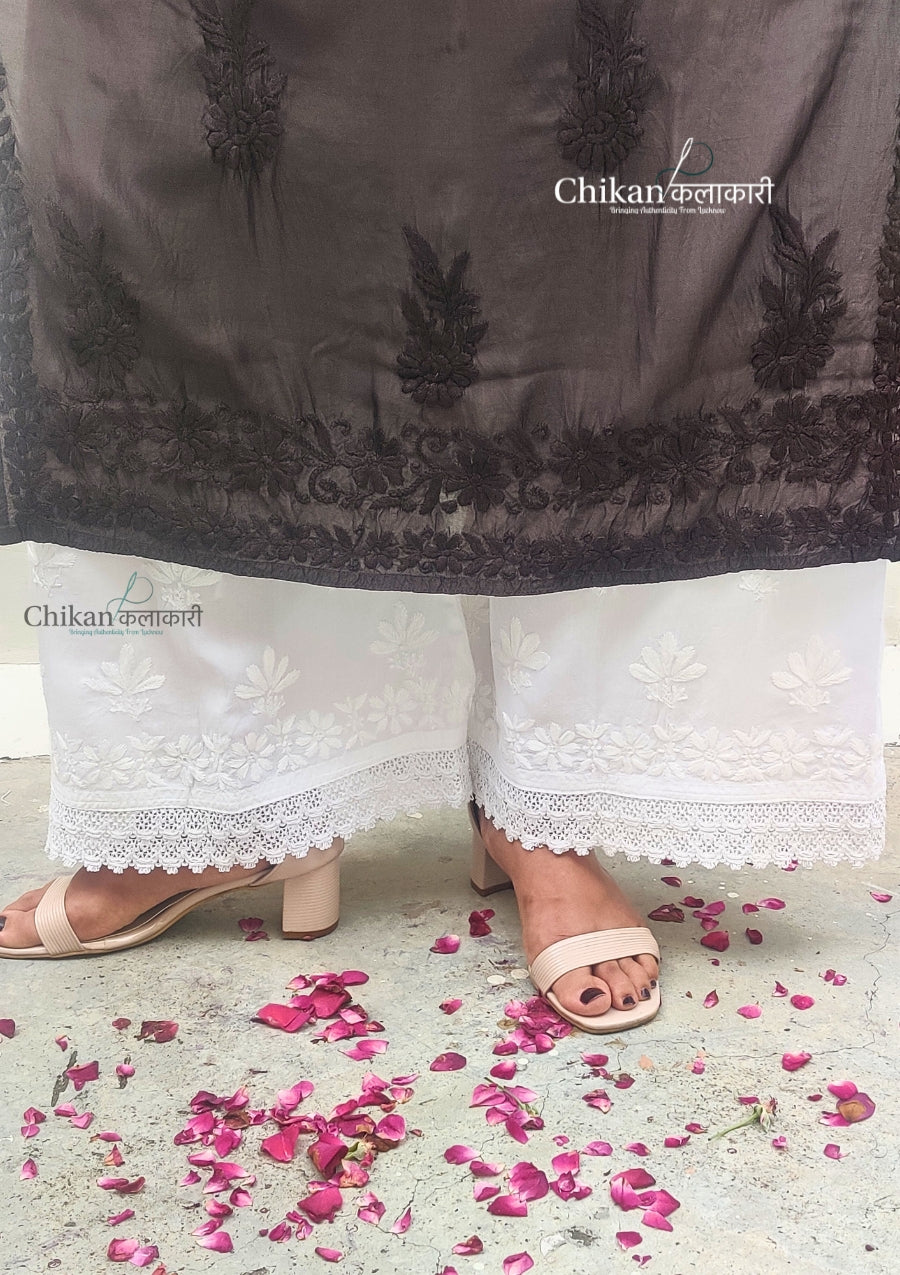 Shiza Modal Chikankari Palazzo